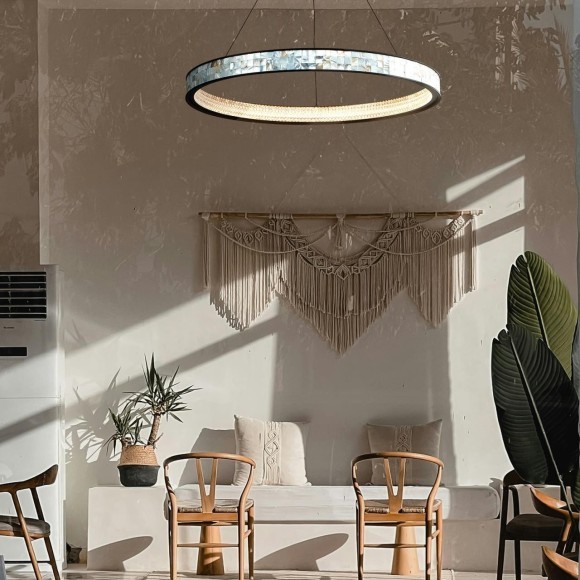 4704-6P, подвесная люстра, D600xH300/1500, LEDx35W, 1050LM, 4000K, included 4704-6P, подвесная люстра, D600xH300/1500, LEDx35W, 1050LM, 4000K, included