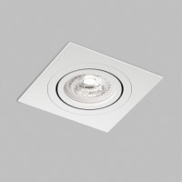 Встраиваемый точечный поворотный светильник Denkirs PRIME DK-DH2021-WH (GU5.3, LED, 15 Вт, IP20, белый, алюминий)