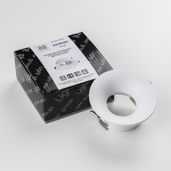 Встраиваемый светильник Lightstar 10020 Levigo под лампу 1xGU10 50W