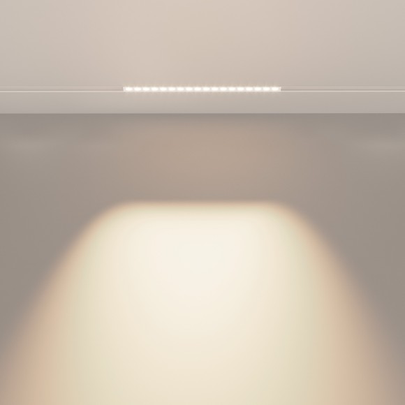 TR031-2-18W4K-W Трековый магнитный светодиодный светильник Maytoni Exility CRI90+ 4000К 1320Лм 36° 18Вт