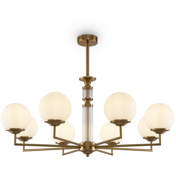 Люстра на штанге Freya FR5185PL-08BS Bolas под лампы 8xE27 60W