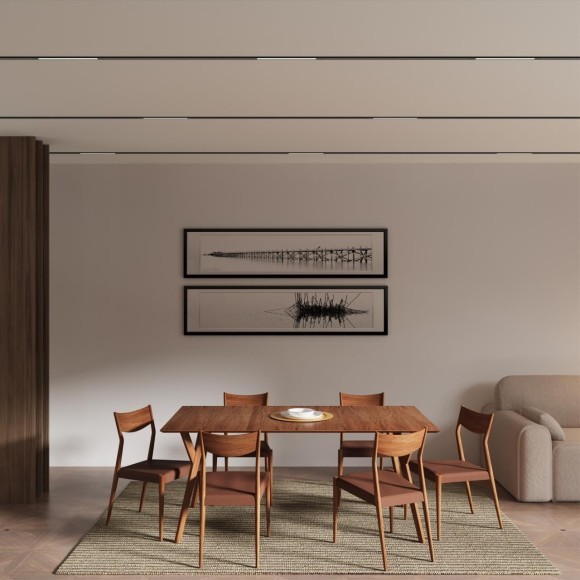 359431 Специальный тонкий линейный светильник для SLIM серии Novotech FLUM CRI90+ 10W 4000K 390Лм