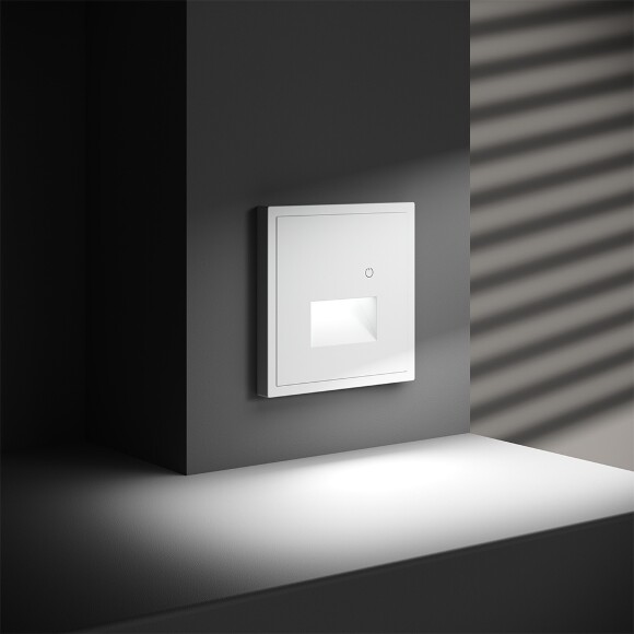 VLS070702 Подсветка светодиодная встраиваемая в подрозетник с датчиком движения и сенсорным выключателем (без рамки) белого матового цвета VOLTUM S70, 3000-4200-6500 Кельвинов, 1 Ватт, 120 Градусов (белый матовый) VLS070702 Подсветка светодиодная встраиваемая в подрозетник с датчиком движения и сенсорным выключателем (без рамки) белого матового цвета VOLTUM S70, 3000-4200-6500 Кельвинов, 1 Ватт, 120 Градусов (белый матовый)