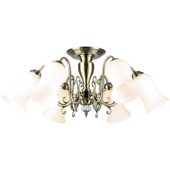 Люстра потолочная Lussole GRLSP-8026 ANAHEIM IP21 под лампы 6xE14 36W