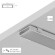 Профиль накладной для лент шириной не более 18мм Arte Lamp SURFACE A240605S