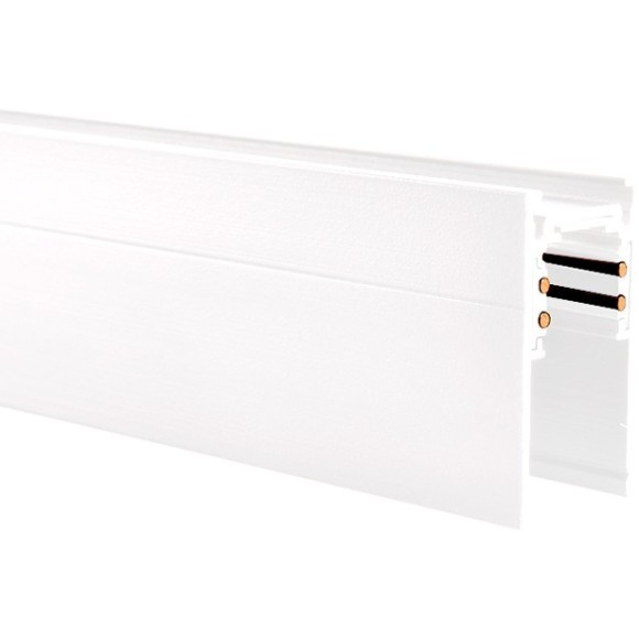 Магнитный накладной шинопровод 2м Space 48V Crystallux CLT 0.113 01 L2000 WH