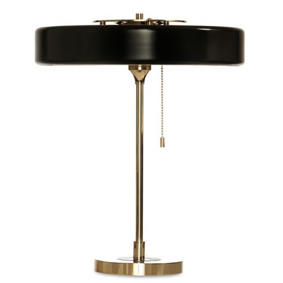 Настольная Bert Frank Revolve Table Lamp Black By Imperiumloft
