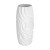 428193 SKHIRA Напольная ваза декоративная стекловолокно белый скандинавский стиль пластиковая арматура