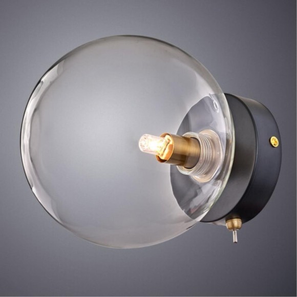 Бра с выключателем Vincent A7790AP-1BK