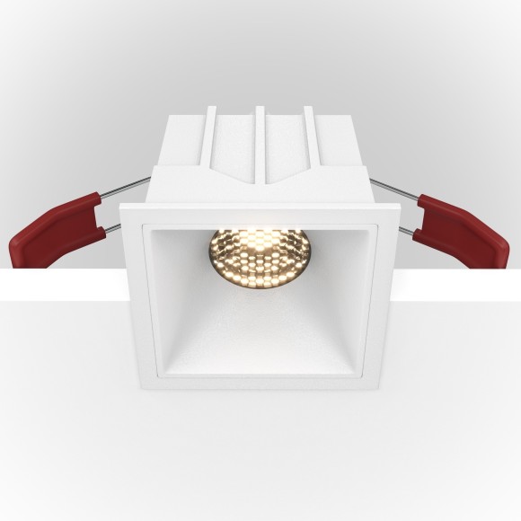 Встраиваемый светильник Maytoni DL043-01-10W4K-SQ-W Alfa LED светодиодный LED 10W