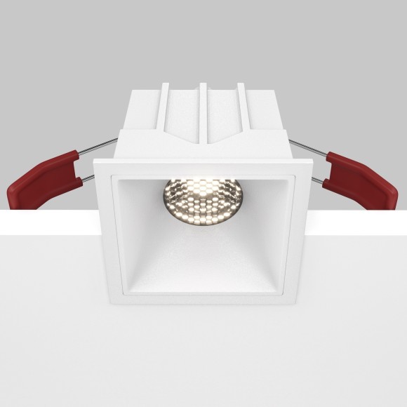 Встраиваемый светильник Maytoni DL043-01-10W4K-SQ-W Alfa LED светодиодный LED 10W
