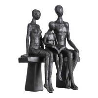 427404 SIOCON Декоративная статуэтка L270 B160 H335 полирезин черный