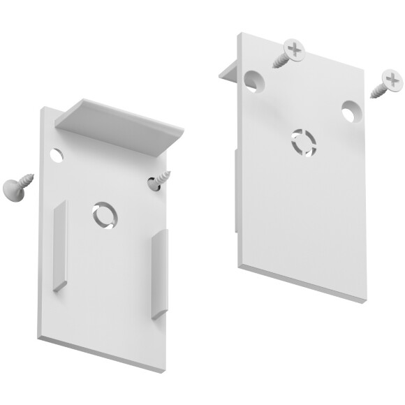 TR2107-WH Комплект из 2 заглушек для накл. и встр. в ГКЛ шинопровода Smart 220V Denkirs