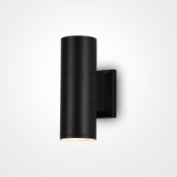 Уличный настенный светильник Maytoni O574WL-02B Bowery IP54 под лампы 2xGU10 50W
