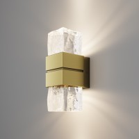 MOD505WL-L12BS3K Латунный настенный светодиодный светильник (бра) без выключателя 12Вт 3000К 900Лм CRI80 180° Maytoni Torris