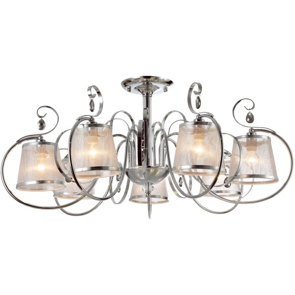 Люстра потолочная Freya FR2020-CL-07-CH Simone под лампы 7xE14 40W Люстра потолочная Freya FR2020-CL-07-CH Simone под лампы 7xE14 40W