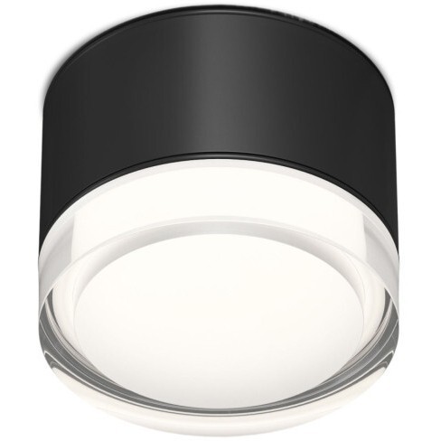 Накладной влагозащищенный светильник Denkirs AQUA DK-DH2610-BK (GX53, LED, IP44, черный)