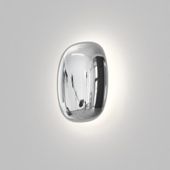 DK5110-CR Светильник настенный скругленный хромированный стеклянный Denkirs GLOSSA 9 Вт 3000K 212x164x69 мм DK5110-CR Светильник настенный скругленный хромированный стеклянный Denkirs GLOSSA 9 Вт 3000K 212x164x69 мм