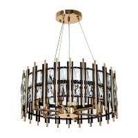 Люстра хрустальная Arte Lamp A1043SP-6BK ALRUBA под лампы 6xE14 40W