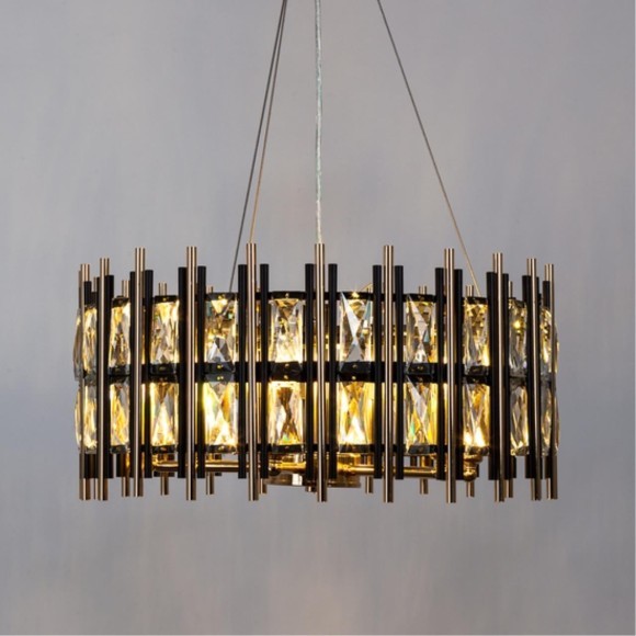 Люстра хрустальная Arte Lamp A1043SP-6BK ALRUBA под лампы 6xE14 40W Люстра хрустальная Arte Lamp A1043SP-6BK ALRUBA под лампы 6xE14 40W