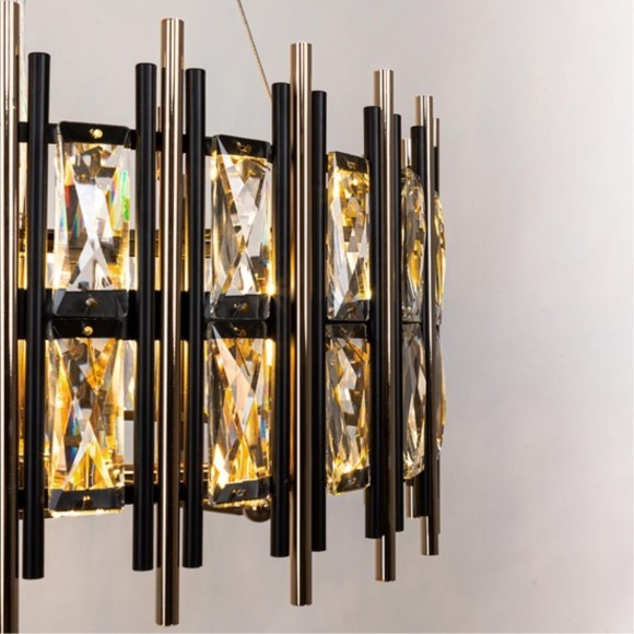 Люстра хрустальная Arte Lamp A1043SP-6BK ALRUBA под лампы 6xE14 40W Люстра хрустальная Arte Lamp A1043SP-6BK ALRUBA под лампы 6xE14 40W