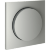 VLS002005 Накладка для диммера (светорегулятора) поворотно-нажимного стального цвета VOLTUM S70 (сталь)