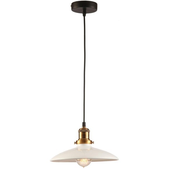 Подвесной светильник с 1 плафоном Lussole GRLSP-9605 GLEN COVE IP21 под лампу 1xE27 10W Подвесной светильник с 1 плафоном Lussole GRLSP-9605 GLEN COVE IP21 под лампу 1xE27 10W