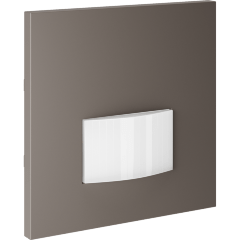 VLS002214 Накладка для датчика движения встраиваемого коричневого цвета. Расстояние до 9 м, угол до 120°, мощность 500 Ватт VOLTUM S70 (купучино)
