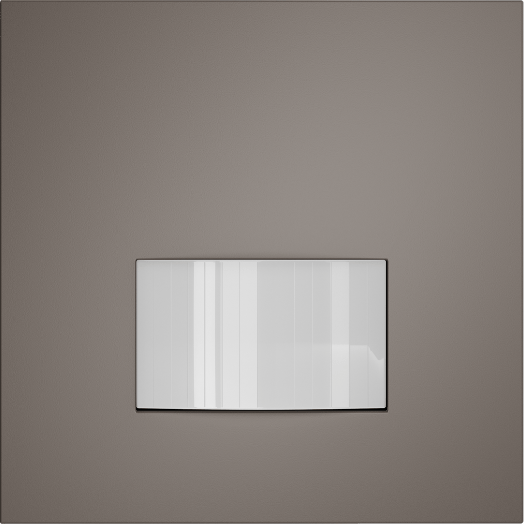 VLS002214 Накладка для датчика движения встраиваемого коричневого цвета. Расстояние до 9 м, угол до 120°, мощность 500 Ватт VOLTUM S70 (купучино)