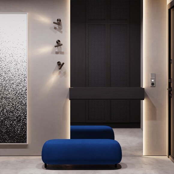 VLS002214 Накладка для датчика движения встраиваемого коричневого цвета. Расстояние до 9 м, угол до 120°, мощность 500 Ватт VOLTUM S70 (купучино)