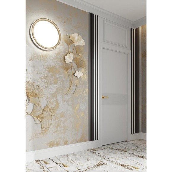 Настенно-потолочный светильник светодиодный для ванной с пультом регулировкой цветовой температуры и яркости ночным режимомShiny 3054/EL IP43