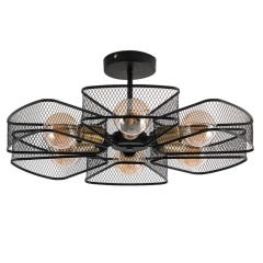 Потолочная люстра Arte Lamp MAASYM A7044PL-6BK Потолочная люстра Arte Lamp MAASYM A7044PL-6BK