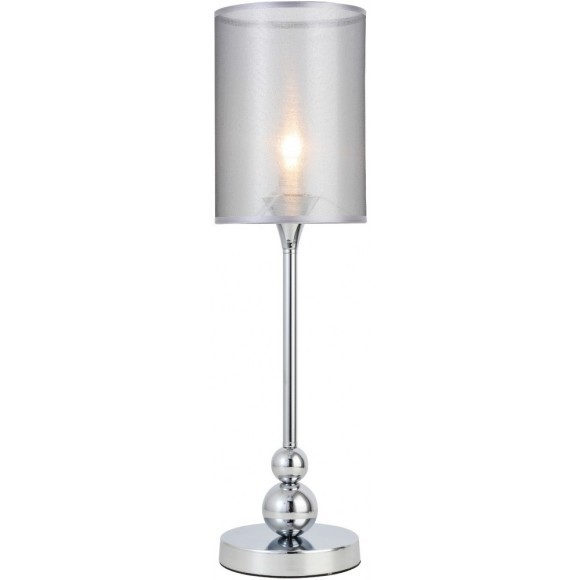 SLE107104-01 Прикроватная лампа Хром/Серебристый E14 1*40W PAZIONE