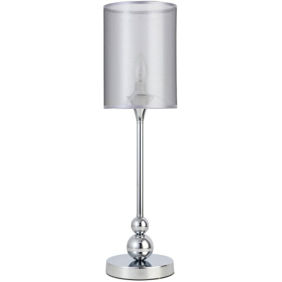SLE107104-01 Прикроватная лампа Хром/Серебристый E14 1*40W PAZIONE
