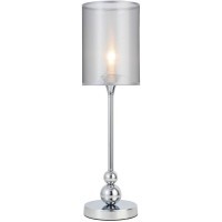 SLE107104-01 Прикроватная лампа Хром/Серебристый E14 1*40W PAZIONE