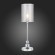 SLE107104-01 Прикроватная лампа Хром/Серебристый E14 1*40W PAZIONE