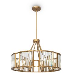 Люстра на штанге Maytoni MOD087PL-08G Solar под лампы 8xE14 40W