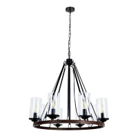 Люстра подвесная Arte Lamp A7014SP-8BK DALIM под лампы 8xE14 60W