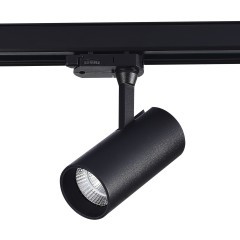 ST661.446.10 Св-к трек. Черный LED 1*10W 4000K 800Lm Ra90 38° IP20 L130xW60xH195 165-265V Трехфазная трековая система