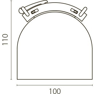 Светильник черный для шинопровода Nove Lightstar 208037