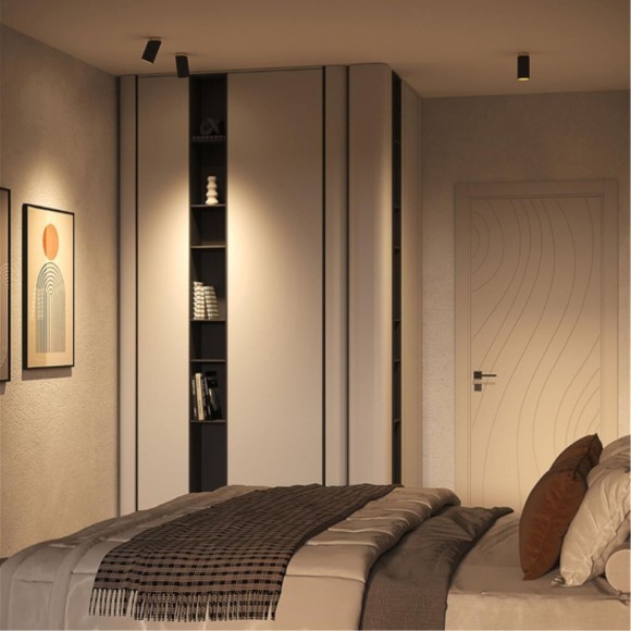 Точечный накладной светильник Arte Lamp CONE A5361PL-1BK