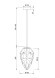 Подвесной светильник Maytoni P052PL-01GR