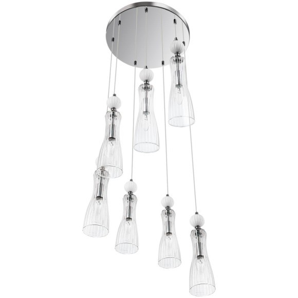 8268/7A Люстра каскадная Е14 280W 220V Lumion EMILY