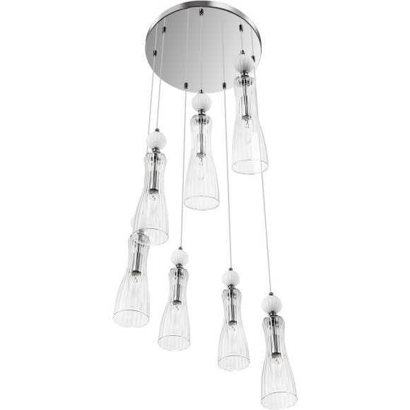 8268/7A Люстра каскадная Е14 280W 220V Lumion EMILY