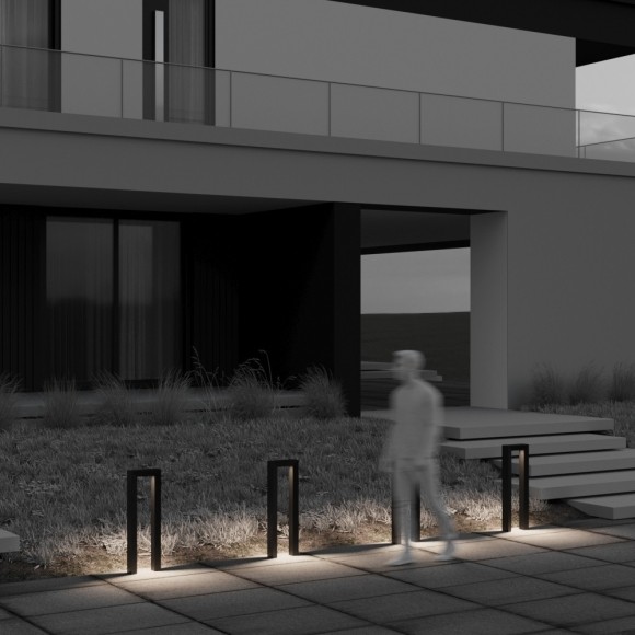 Уличный ландшафтный графитовый светодиодный светильник LED 12W RA80 550лм 3000К Maytoni Outdoor Frama O469FL-L12GF3K Уличный ландшафтный графитовый светодиодный светильник LED 12W RA80 550лм 3000К Maytoni Outdoor Frama O469FL-L12GF3K