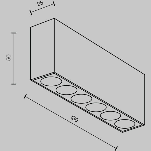 Потолочный светильник Maytoni Points LED Ra90 Lm750 3000K-6000K 12Вт 36° IP 20 C066CL-12W3-6K-B