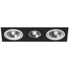Встраиваемый светильник Lightstar i837600706 Intero 111 под лампы 3xGU10 150W