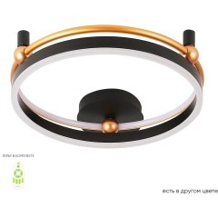 Светильник потолочный Crystal Lux FERNANDO PL48W LED BLACK/GOLD