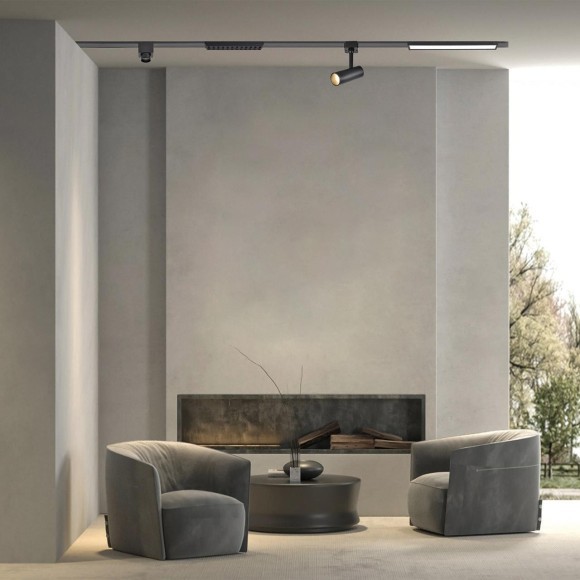 4146-1P Трековый магнитный светодиодный SMART (TUYA, Алиса, Bluetooth, Wi-Fi) светильник Favourite Unika 42V CRI90+ 3000-6000К 350Лм 24° 6Вт