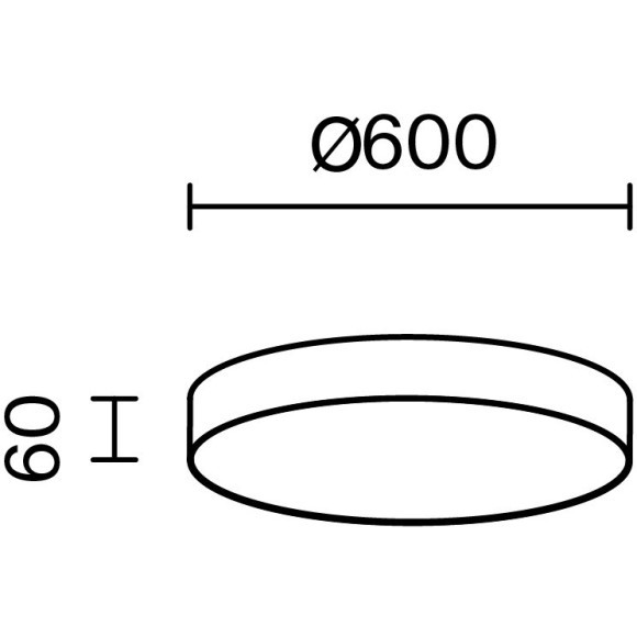 Потолочный светильник Technical C032CL-90W3K-RD-B